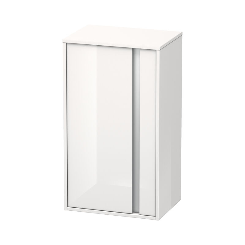 

Armario semi alto Duravit Ketho 1266, 1 puerta de madera, con bisagra a la izquierda, 500x880mm, Color (frente/cuerpo): Decoración blanca de alto