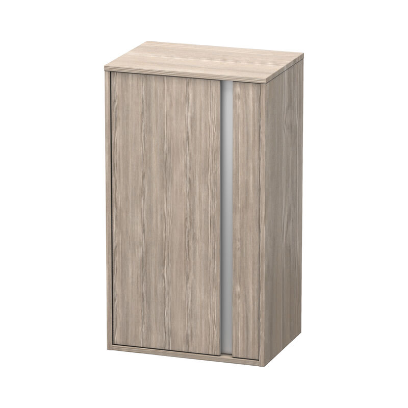 

Armario semi alto Duravit Ketho 1266, 1 puerta de madera, con bisagra a la izquierda, 500x880mm, Color (frente/cuerpo): Decoración Pino Plata