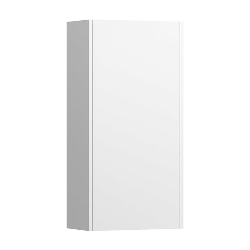 

Armario semi-elevado con base con proyección baja, push&pull, bisagra a la izquierda, cantos, color: Blanco brillante - H4026111102611 - Laufen
