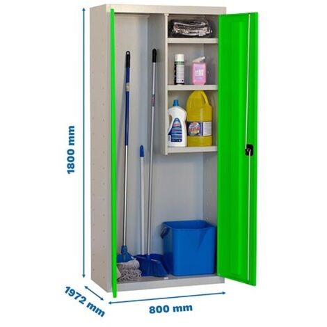 Armario Simonlocker Profesional dism.Limpieza 180x80x40 2/3 gr/ve