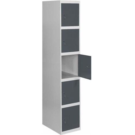Armario Taquilla SIMON LOCKER PROF.Monobloque 5 PUERTA 1/5 300 GR/AN