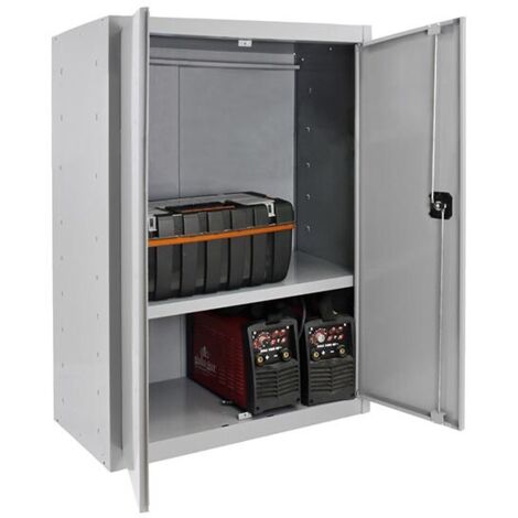 Armario Taquilla SIMON LOCKER PROF.Monobloque Multiusos 90x80x40 2/1 Gris