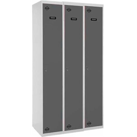 Armario Taquilla Simonlocker Profesional Monobloque single-div 3/3 400 (1200)g/an