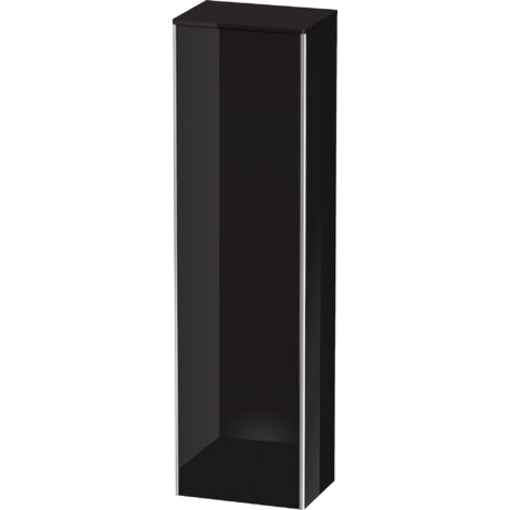 Armario XSQUARE 1760x500x356mm apertura izquierda negro alto brillo