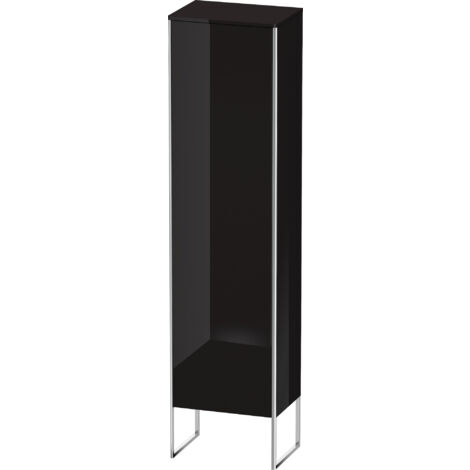 Armario XSQUARE 2001x500x356mm apertura derecha negro alto brillo