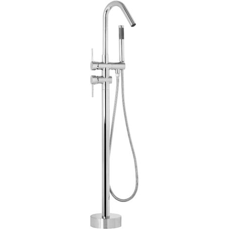 Armatur Silber Freistehend Chrom Messing Zink Victoria