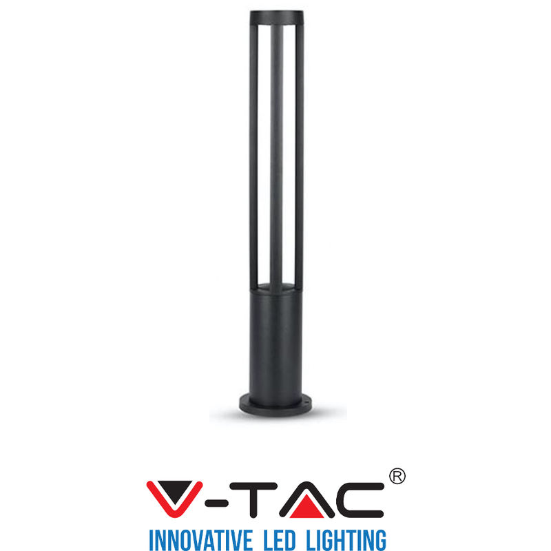 V-tac - lampione led lampioncino da esterno illuminazione giardino 10W 80CM 6400K IP65 VT-820 SKU8333