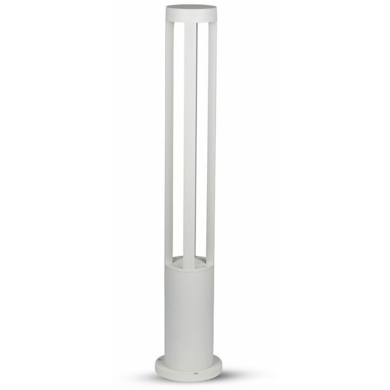 Image of VT-820 lampada led da giardino con fissaggio a terra 10W colore bianco IP65 - sku 8325 / 8326 / 8327 da esterno IP65 - Colore Luce: Bianco Freddo