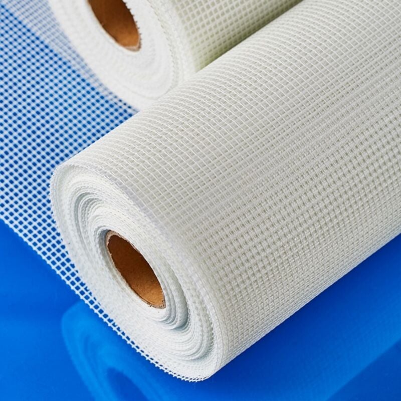 Procom - Armature fibre de verre , Treillis pour le renfort de l'Enduit d'étanchéité C3 Souple 1 m x 50 m