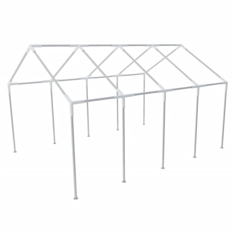 Vidaxl - Structure de tente chapiteau pavillon jardin 8 x 4 m