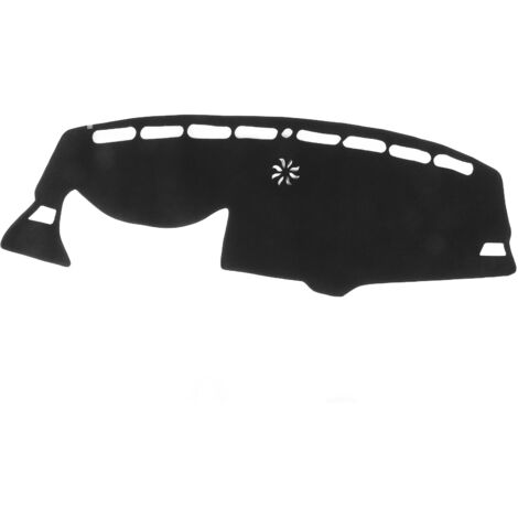 Armaturenbrettabdeckung, Armaturenbrettabdeckung, Sonnenschutzmatte, kratzfest, klassisch, staubabweisend und rutschfest mit schwarzen Kanten für 3008 5008.