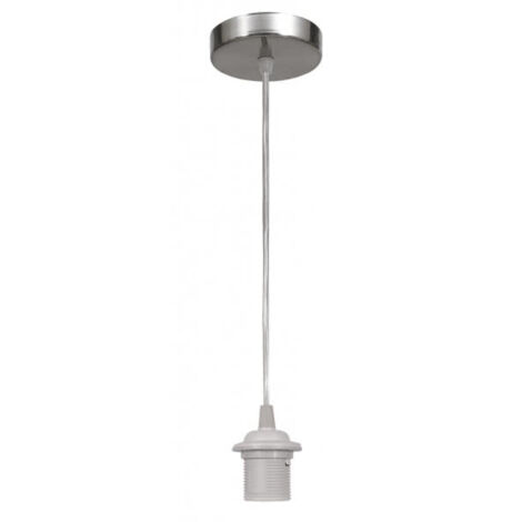 Armazón para colgante susp 1xe27 al.reg.xd.10cm cromo