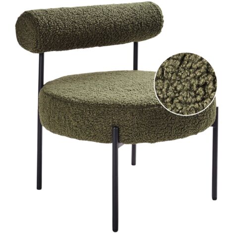 Armchair ALPHA Boucle Green