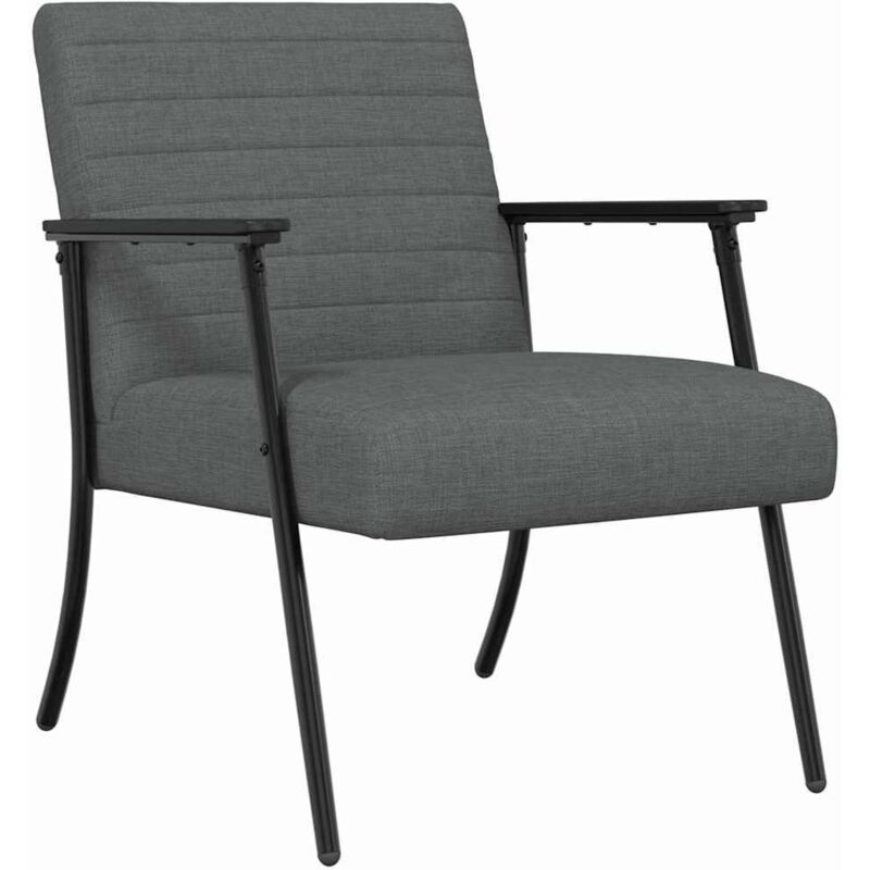 Armchair Dark Grey 59 X 75 X 78 Cm Fabric Vidaxl