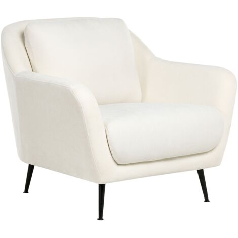 Armchair EIBY Chenille White