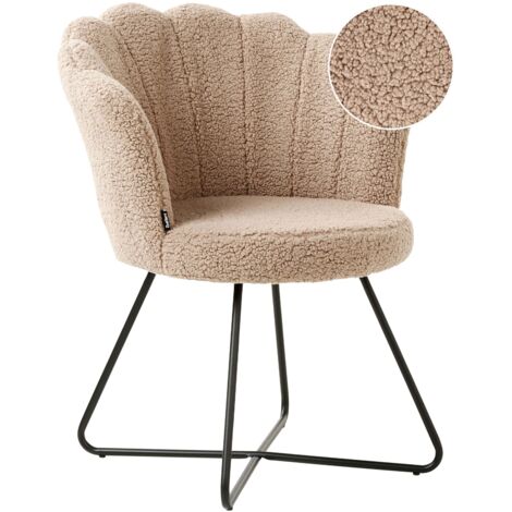 Armchair LOVELOCK Boucle Beige