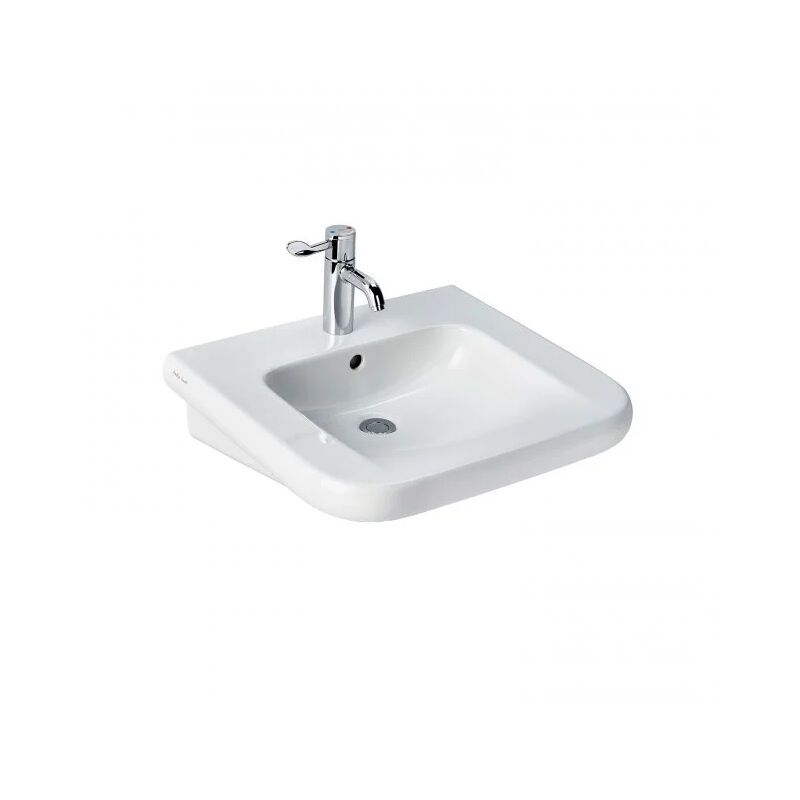 Contour 21 Accessible Basin 600mm Wide - 1 Tap Hole - Armitage Shanks