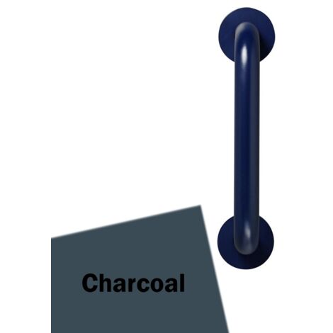 Armitage Shanks Contour 21 Straight Grab Rail 300mm Length - Charcoal