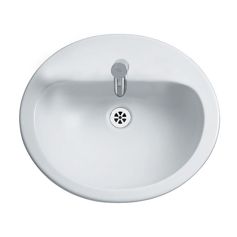 Orbit 21 Countertop Basin without Overflow 550mm Wide - 1 Tap Hole - Armitage Shanks