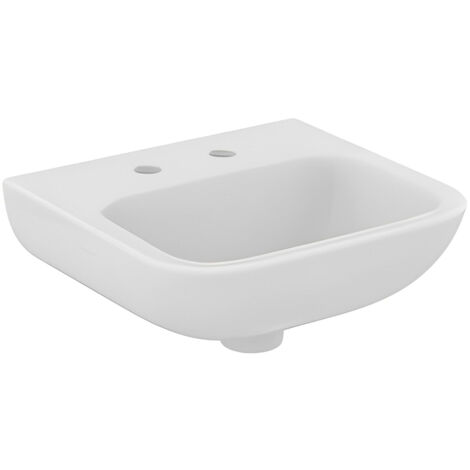 Armitage Shanks Portman 21 Wall Hung Cloakroom Basin No Overflow 400mm Wide - 2 Tap Hole