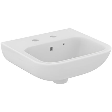 Armitage Shanks Portman 21 Wall Hung Cloakroom Basin with Overflow 400mm Wide - 2 Tap Hole
