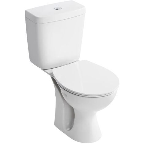 Armitage Shanks Sandringham 21 Close Coupled Toilet with Push Button Cistern (inc Standard Seat)