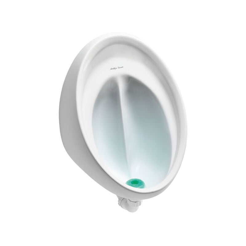 Sanura Waterless Hygenic Rimless Urinal Bowl 510mm h x 395mm w - White - Armitage Shanks