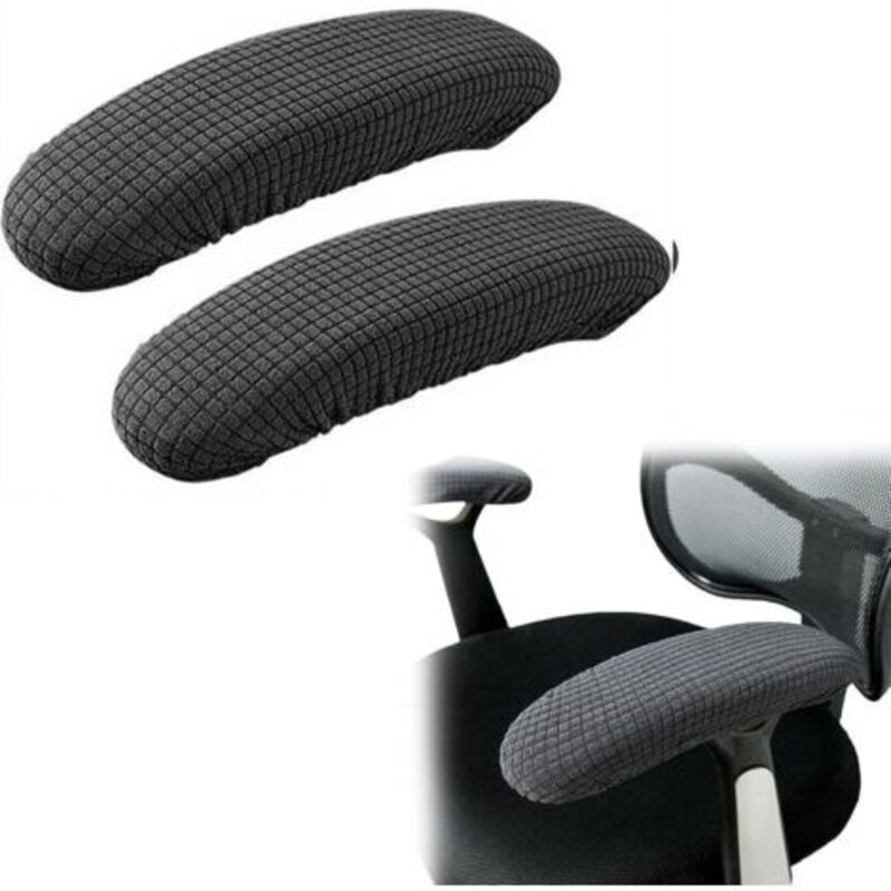 Xisrens Armlehnenbezüge Für Bürostühle, Dehnbarer Schutzbezug Aus Polyester Für Bürostühle, Lindert Ellbogenschmerzen, Armlehnenbezug Für Bürostühle