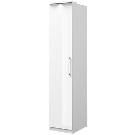 Armoire 2 portes et 3 tiroirs pour dressing collection MODULO color