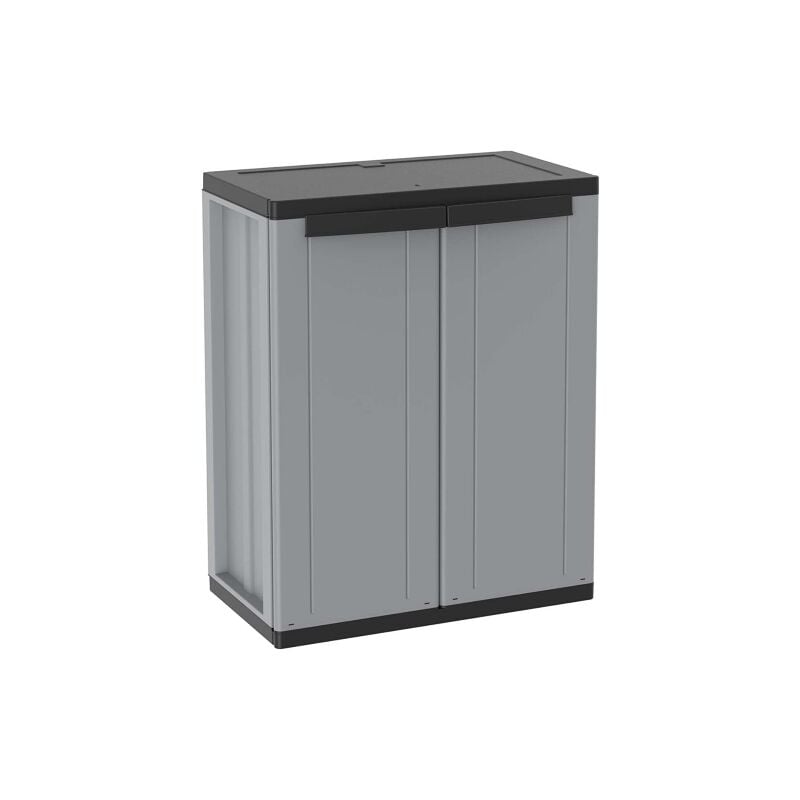 Terry j-line 68 armoire pleine e'tage're en polypropyle'ne avec 2 portes cm68x38x85H pour l'exte'rieur