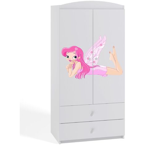 Armoire 2 portes enfant petite fée Drimy