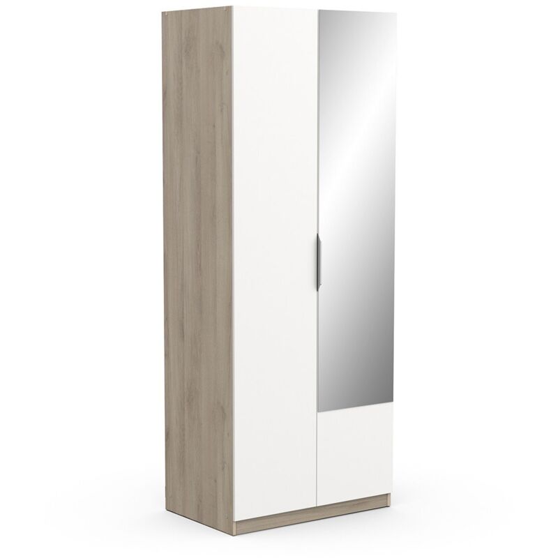 Demeyere - calicosy - Armoire 2 portes et miroir Ghost - L79,4 cm