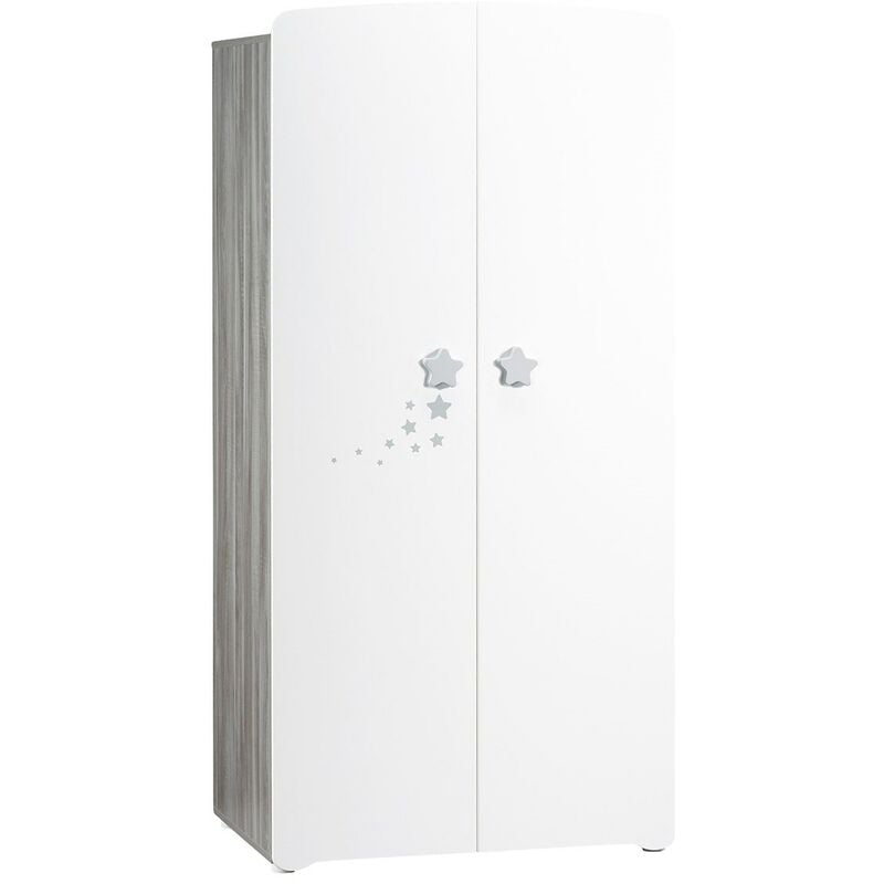 Armoire Nao 2 portes babyprice - color