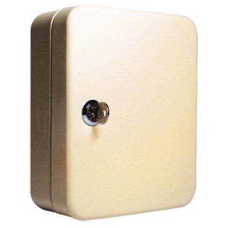 Armoire 20 clés fermeture à clé couleur - beige