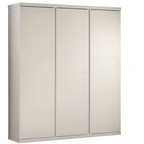 Armoire 3 Portes "Lara" 204cm Blanc