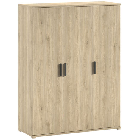 Armoire 3 portes Vipack Sam Bois