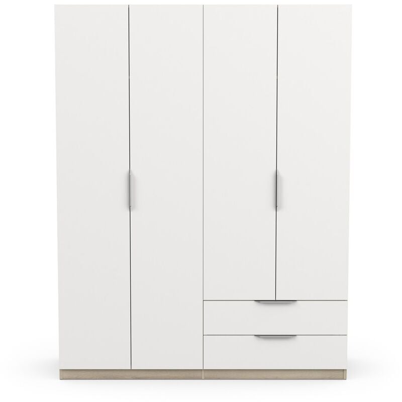 Demeyere - calicosy - Armoire 4 portes et 2 tiroirs Ghost - L157,3 cm
