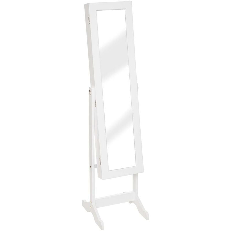 Atmosphera - Armoire à bijoux Kristin blanc 37,2x145cm créateur d'intérieur