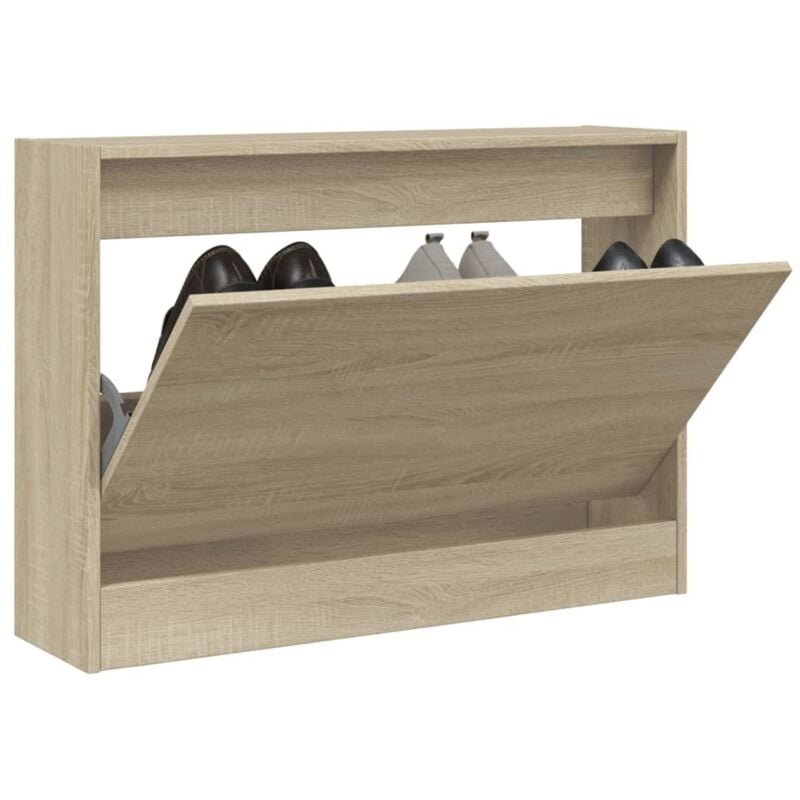Vidaxl - Armoire à chaussures chêne sonoma 80x21x57 cm bois d'ingénierie