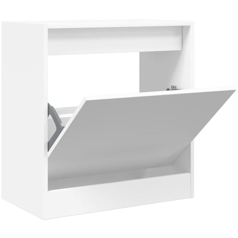 Vidaxl - Armoire à chaussures blanc 60x34x63,5 cm bois d'ingénierie