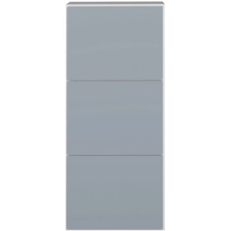 Armoire à chaussures Baylinn 3 portes tournantes et 5