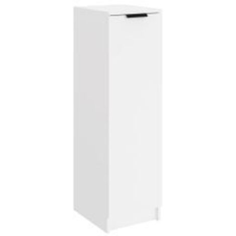 Armoire à chaussures Blanc 30x35x100 Bois d'ingénierie