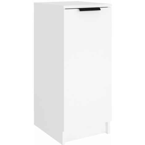 Armoire à chaussures Blanc 30x35x70 Bois d'ingénierie