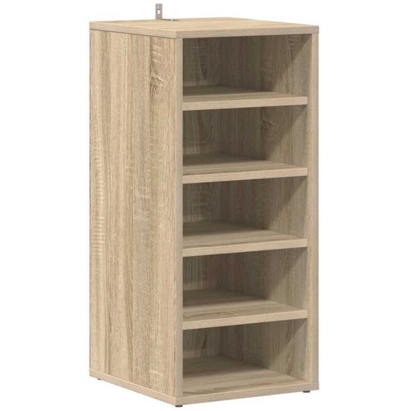 Vidaxl - Armoire à chaussures Chêne Sonoma 31,5x35x70 cm Bois ingénierie