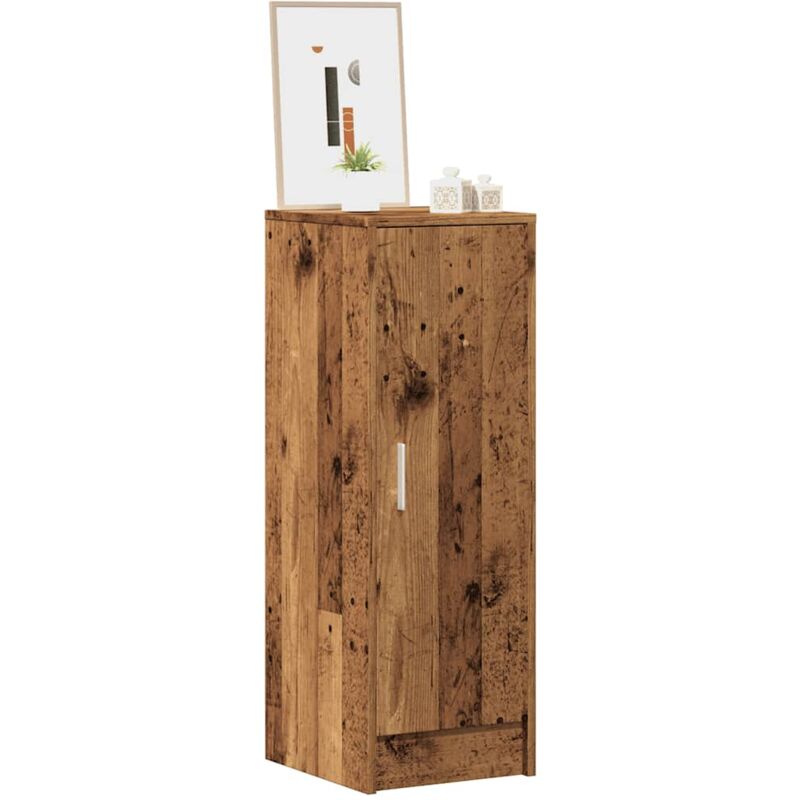 Vidaxl - Armoire à chaussures vieux bois 32x35x92 cm bois d'ingénierie