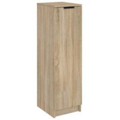 Armoire à chaussures Chêne Sonoma 30x35x100 Bois d'ingénierie