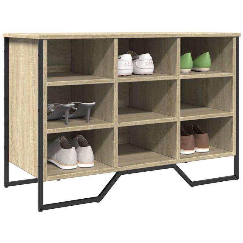 Vidaxl - Armoire à chaussures chêne sonoma 90x38x61,5 cm bois ingénierie