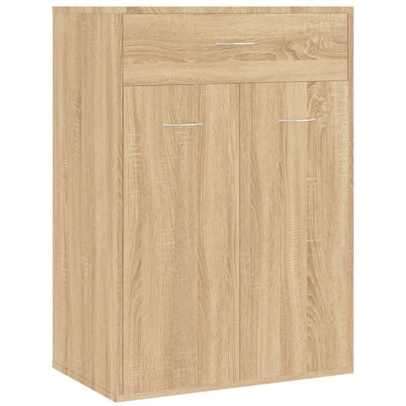 Vidaxl - Armoire à chaussures Chêne sonoma 60x35x84 cm Bois d'ingénierie