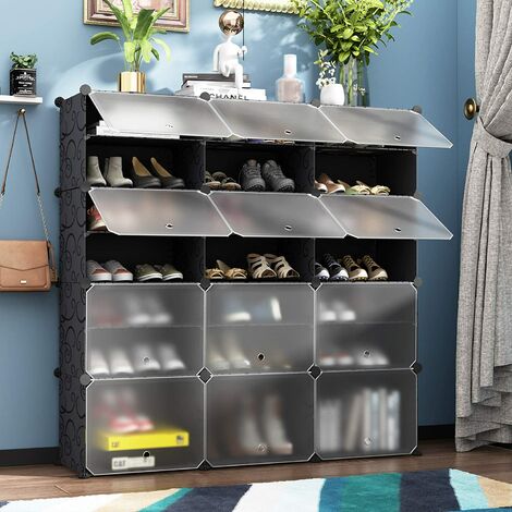 Armoire A Chaussures Meuble A Chaussures Etagere Avec 12 Portes Plastique Facile A Monter Etagere De Rangement Pratique Moa2nuyqkmphijh1e0r205e6j2d0n66a3k9cedso