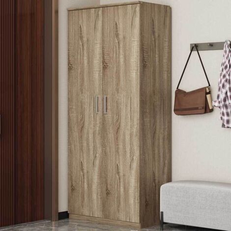 Armoire à chaussures Nikkie-chêne sonoma